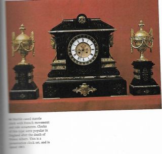 Vintage The Arthur Negus Guide to English Clocks by David Barker Hardback Book 3