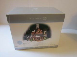 Dept 56 Mountain View Cabin 56.  56625 Limited Edition
