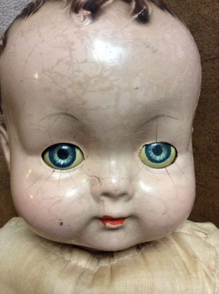 VINTAGE ANTIQUE and CLOTH 1920 ' s - 1930 ' s EFFANBEE DOLL 18” 2