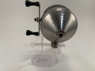 Vintage Zebco 33 Metal Spinner Spincaser Reel.  Vgc
