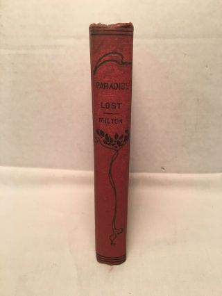 1900 Antique Book Paradise Lost by John Milton 2