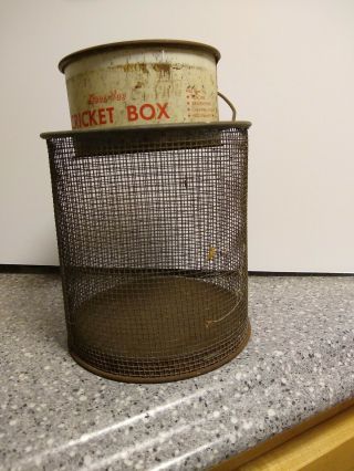 Vintage Kleer Vue Cricket Box