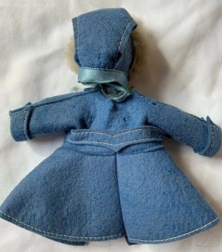 Vintage Wool Ginny Doll Coat And Hat 2