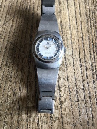 Vintage Ladies Watch Tissot Seastar Automatic Watch Not