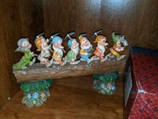 Disney Traditions By Jim Shore Snow White & Seven Dwarfs Homeward Bound W/box