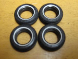 Amt Vintage 1969 Issue Firestone W/w Tires Set Of 4 1/25th Scale