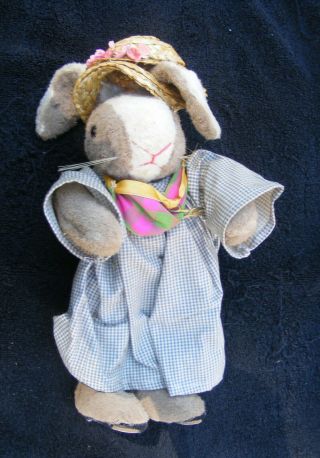 Vintage Stuffed Toy Bunny Rabbit 1950 