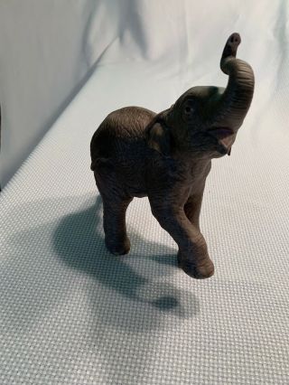 Lenox Asian Elephant Endangered Animals Figurine Trunk Up,  Smithsonian Institute