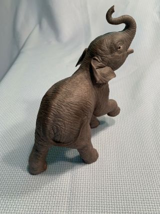 Lenox Asian Elephant Endangered Animals Figurine Trunk Up,  Smithsonian Institute 4
