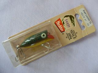 Vintage Heddon Dated 1984 Tiny Lucky 13 Fishing Lure Old Stock