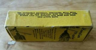 Vintage Fred Arbogast Hawaiian Wiggler Fishing Lure Box Only Akron Ohio 3