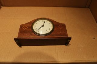 Vintage Mantel Clock in Wooden Case 2