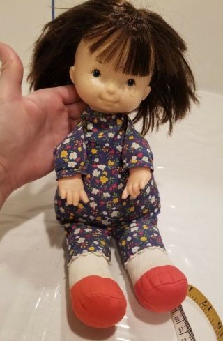 1978 Vintage Fisher Price Doll My Friend Bobbie 10 " Doll 210 Plush Dressed