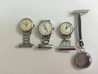 Joblot Vintage Watches,  Nurses Fob Watches Smiths,  Services,  Ingersol