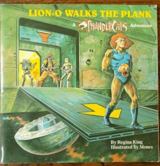 Thundercats Adventure Lion - O Walks The Plank Vintage Book