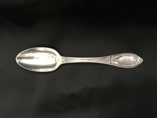 Sterling Silver Spoon Italian 1860, .  925,  William Gale & Son,  6 "