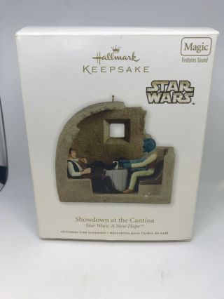 Star Wars A Hope Showdown At The Cantina Hallmark Keepsake Ornament 2011
