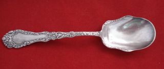Vintage Wm.  Rogers Silver Plate Serving Spoon 6” “chevalier” 1895