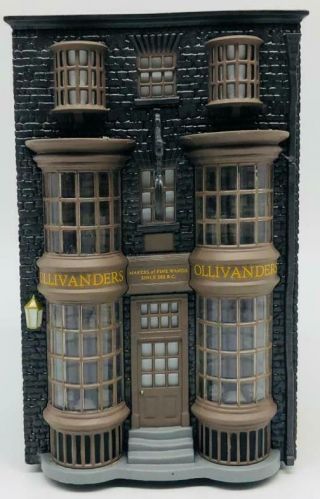 2016 Ollivanders Wand Shop Hallmark Ornament Harry Potter Box Damage