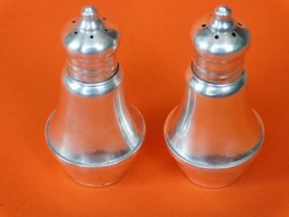 Antique Sterling Silver Salt And Pepper Shakers - Duchin Creation