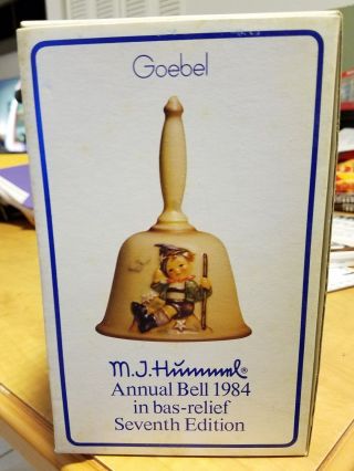 Goebel M.  J.  Hummel Annual Bell 1984 Seventh Edition Made In Germany