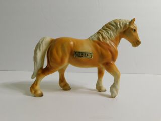 Shafford Japan ?royal Doulton? 1261 Palomino Arabian Porcelain Horse.
