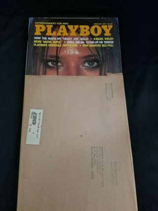 Playboy February 1977 Playmate Preview / Star Stowe Pom Good,  Vintage Syr86
