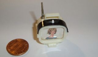 Vintage 1960 ' s Ideal Tammy Doll TV Mid - Century Modern Television Accessory Part 2