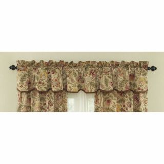 Waverly Home Classics Imperial Dress Antique Scallop Window Valance 15 " X 50 " One