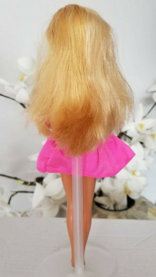 Barbie 1990s era Superstar face Blonde big Earrings 90s Neon 5