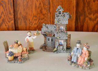 Ivy And Innocence Exclusive Figurines " The Olde Mill Restaurant "