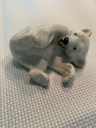 Vintage Royal Copenhagen Polar Bear Cub Figurine 729 Made In Denmark