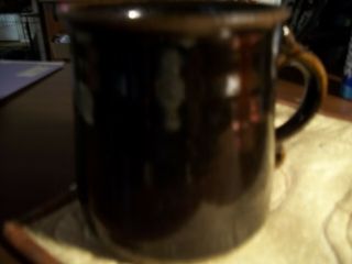 Hand Thrown Pottery Coffee Mug Man Face 4