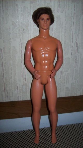 Vintage Ken Nude Doll,  Rooted Hair 1986 Soft Face