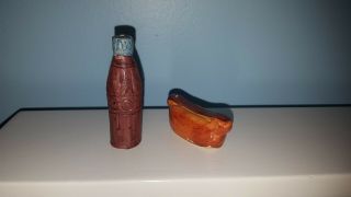 Vintage Cola Hot Dog Salt And Pepper Shakers Japan