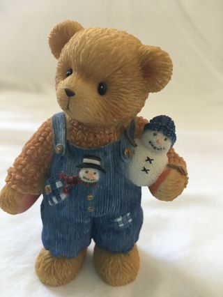 Cherished Teddies Bradley Friends Are The Bst Cure For The Winter Snowman 706833