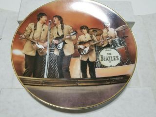 The Beatles Collector Plate Bradford Exchange The Beatles At Shea Stadium 1992