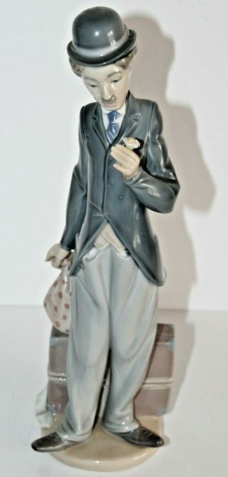 Lladro 5233 Charlie Chaplin Figurine 11 " Inches Tall