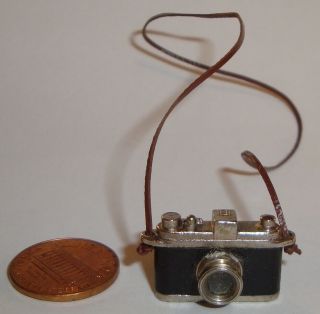 Vintage 1960s Ideal Tammy Doll Tv Mid - Century Modern Metal Camera Accessory Part