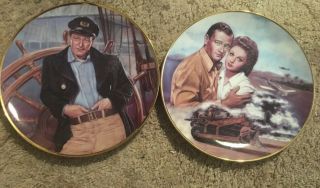 (2) John Wayne Collectors Plates - Numbered