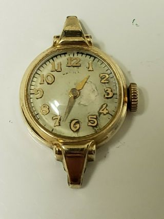 Vintage Hamilton Ladies Watch 17 Jewels 10k Gold Filled