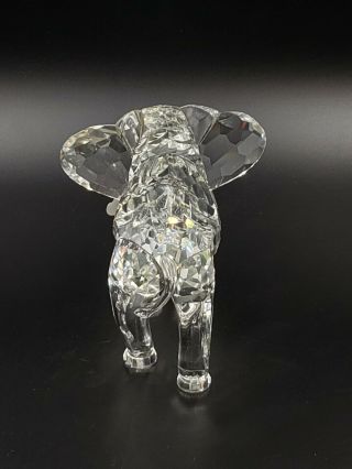 1993 Swavorski Inspiration Africa - The Elephant crystal figurine (Missing Tusk) 4