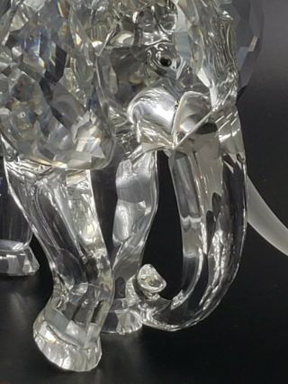 1993 Swavorski Inspiration Africa - The Elephant crystal figurine (Missing Tusk) 7