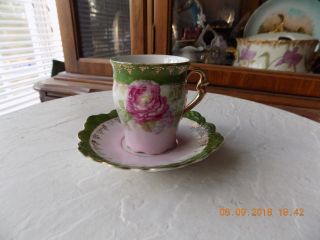 Antique Teacup And Saucer From Germany
