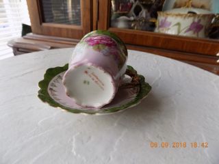 Antique teacup and saucer from Germany 5