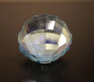 Swarovski Shell With Pearl,  Light Blue Figurine 5