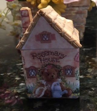 Cherished Teddies Rosemary House Ceramic Spice Canister