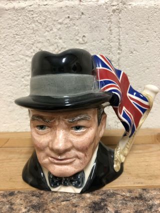 Royal Doulton Toby Jug Mug Cup Sir Winston Churchill Ltd Edition 2774