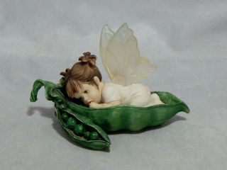 My Little Kitchen Fairies " My Little Sweet Pea Fairie " Figurine