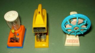 Vintage Pedigree Sindy/barbie Food Mixer Food Processor And Fan